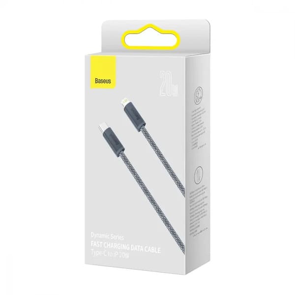 Baseus Dynamic Series Fast Charging Data Cable Type-C to iP 20W 1m Slate Gray